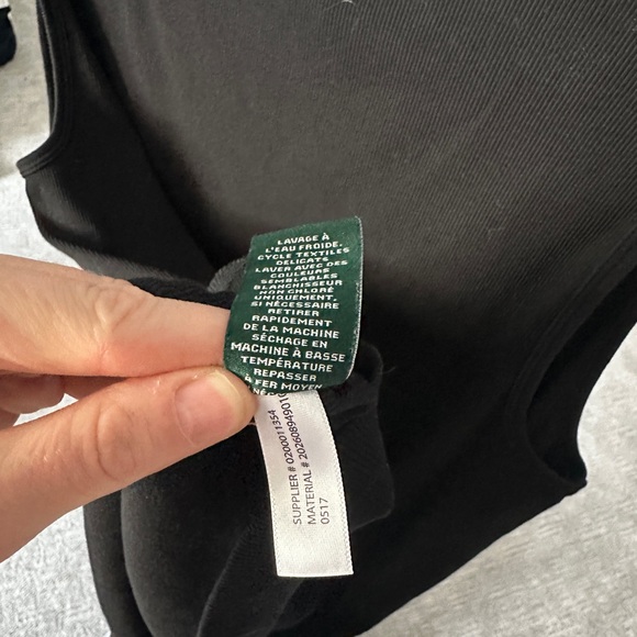 Lauren Ralph Lauren Black Tank Top - Picture 6 of 6